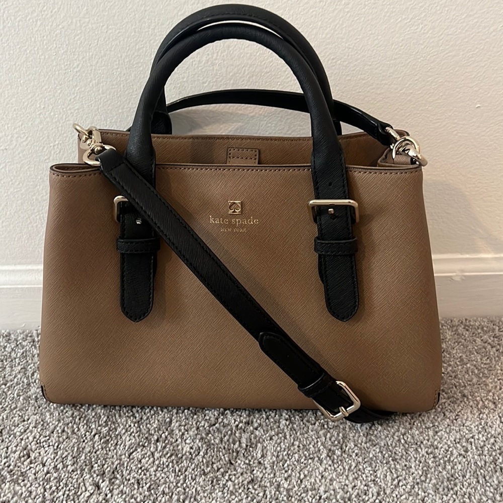 Kate Spade, color block shoulder bag.